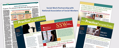 Samples Of FASD Publications Produced In UTA And NASW Partnership